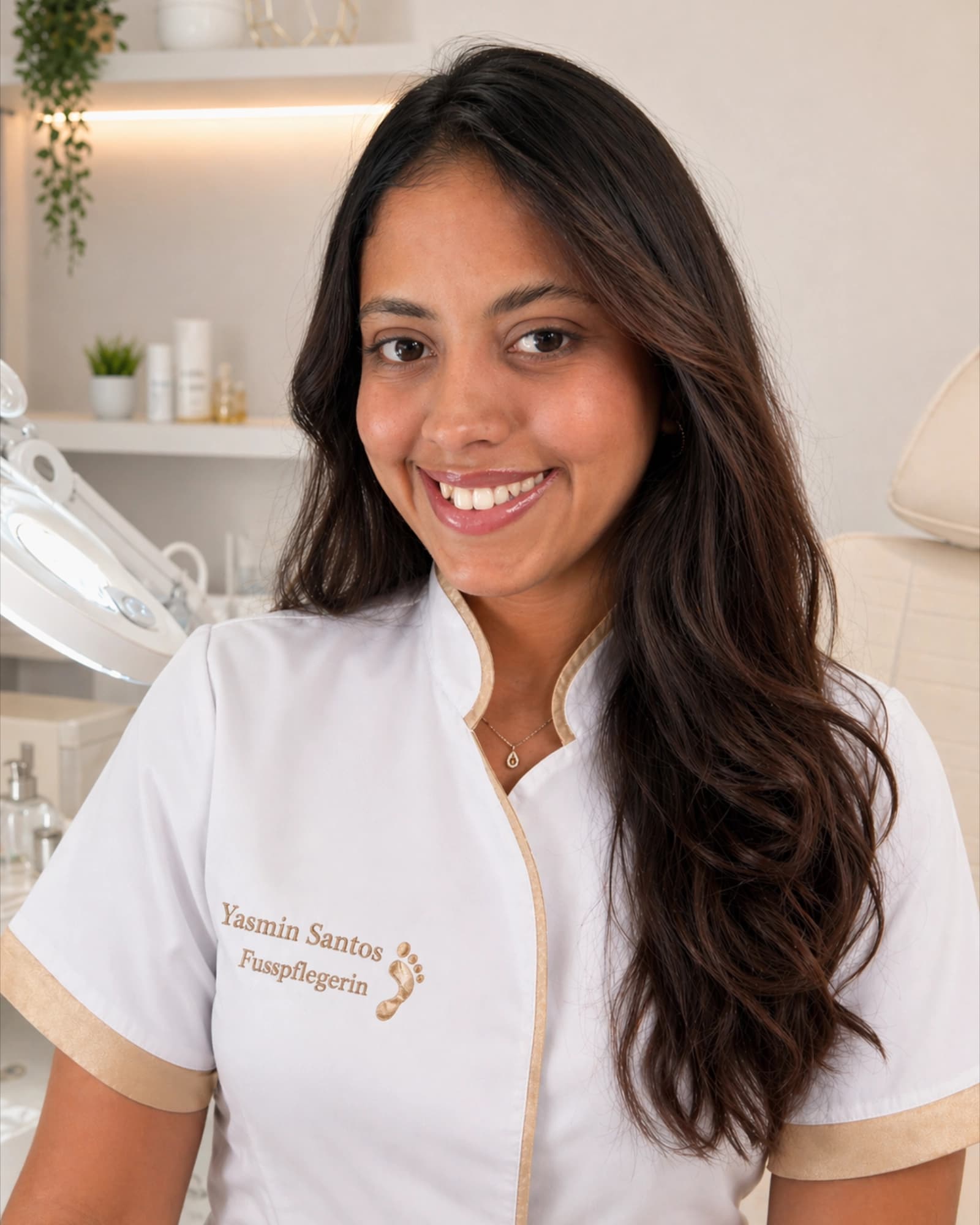 Yasmin De Souza Santos in der MAV Fusspflege Praxis