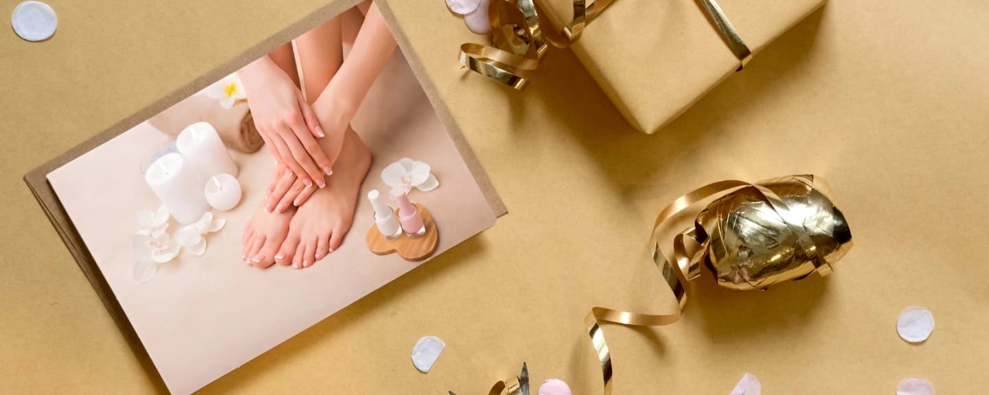 Fusspflege-Gutschein zum Verschenken